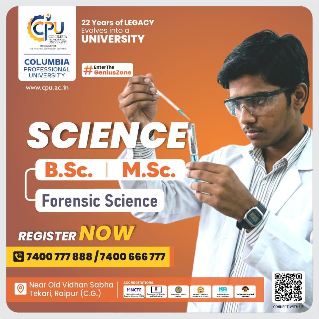 M.Sc in Forensic Sc